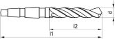 Spiralbohrer WALTER A4247 Alpha XE HSS-E MK DIN345 