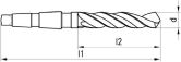 Spiralbohrer WALTER A4244 VA HSS-E MK DIN 345 