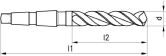 Spiralbohrer WALTER TITEX A4422 UFL HSS MK DIN 341 