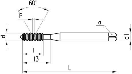Filettatura WALTER PROTOTYP HSS-E rivestita in CRN [SimilarCatItems.CatItem.ArtName2]