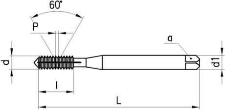 Taraud par déformation DC FS380VS-5 HSSE M VS 6HX [SimilarCatItems.CatItem.ArtName2]