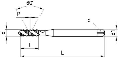 Taraud machineNERIOX UNI HSS-E VAP DIN371 [SimilarCatItems.CatItem.ArtName2]