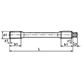 Boulon acier 1.7709 brut DIN 2510 