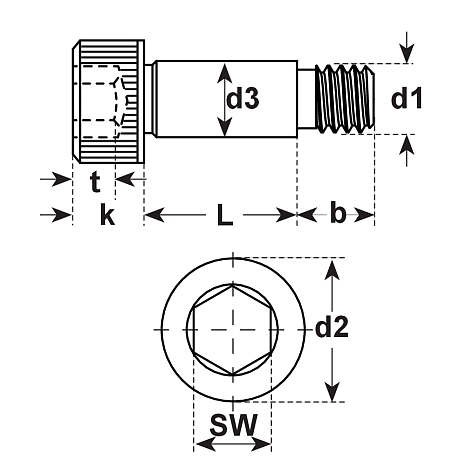 Passschrauben I-6-Kt. ISO 7379 Stahl sw 12.9 h8 [SimilarCatItems.CatItem.ArtName2]