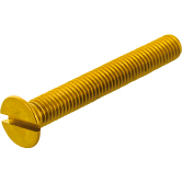 Viti a testa svasata 90° in OT ZNichelato DIN 963 