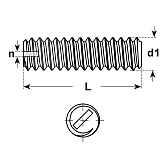Grani PA 6.6 ~DIN 551 