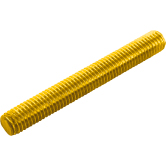 Tiges filetées 1M laiton clair ~DIN 975 R 