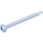 Vis autoforeuses DIN 7504-N TX zingué-bleu 
