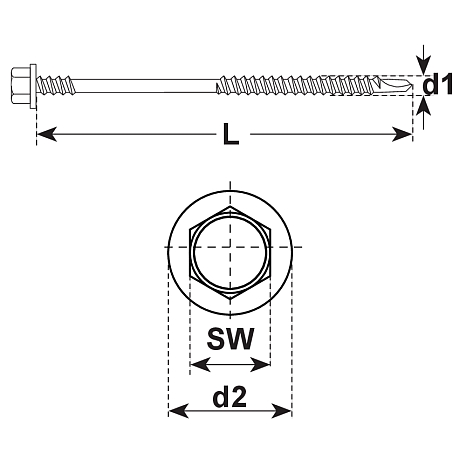 Viti di isolamento E-DB RS HT in acc Supracoat2 C [LastViewedItems.CatItem.ArtName2]