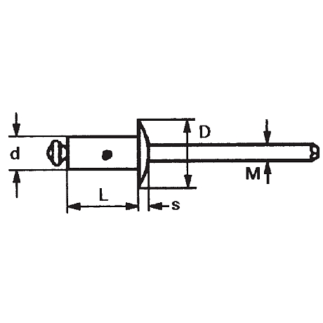 Blindnieten EMEL Kupfer / Bronze [SimilarCatItems.CatItem.ArtName2]