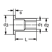 Blindnietmuttern FAR® FTT Stahl vz 