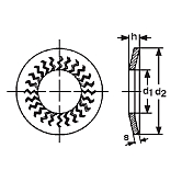 Ranelle di sicurezza FM HV 420-510 flZn SK B 