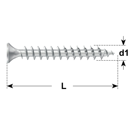 Beschlagschraube DYNAPLUS TX indoor vz [SimilarCatItems.CatItem.ArtName2]