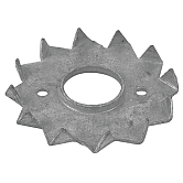 Connettore per legno BULLDOG seghettato su un lato  ZF