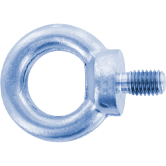 Anneaux de levage acier C 15 E zingué-bleu DIN 580 