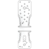 Winkelverbinder GH KR/L Stahl fvz 
