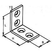 GH-Stuhlwinkel gleichschenklig Stahl vz 
