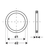 Fischbandringe Stahl vz 