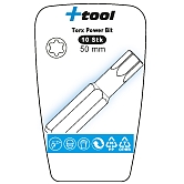+TOOL Embout TORX® 1/4" E 6,3 paquet de 10 pcs 50 mm