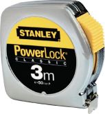 Rollmeter STANLEY POWERLOCK im Metallgehäuse 