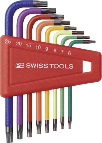 RainBow Winkelstiftschlüsselsatz für TORX® PB 410H [LastViewedItems.CatItem.ArtName2]