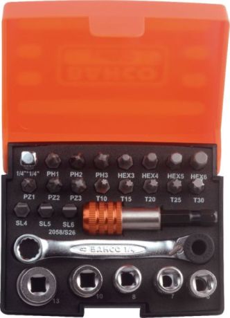 Set di chiavi a bussola BAHCO [SimilarCatItems.CatItem.ArtName2]