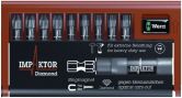 Set di punte diamantate WERA Impactor 
