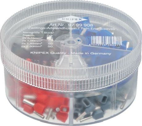 Assortimento di ghiere KNIPEX 200 pz. Assortiti [SimilarCatItems.CatItem.ArtName2]