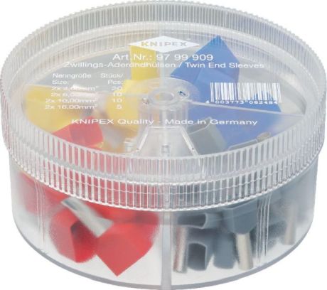Assortimento di ghiere KNIPEX 45 pz. Assortiti [SimilarCatItems.CatItem.ArtName2]