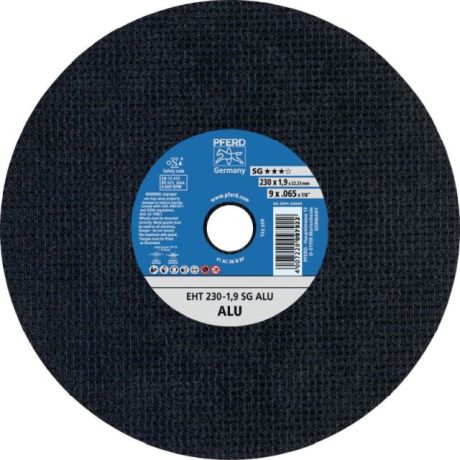 Disque à tronçonner PFERD EHT SG ALU [SimilarCatItems.CatItem.ArtName2]