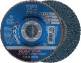 Fächerschleifscheibe PFERD POLIFAN® SG POWER STEEL 