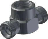 Pezzo a T Linea d'ombra 1/8 
