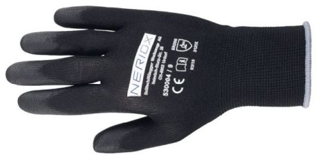 Gants tricotés en polyester NERIOX Worker noir [SimilarCatItems.CatItem.ArtName2]