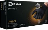 Guanti monouso in nitrile MERCATOR gogrip nero 