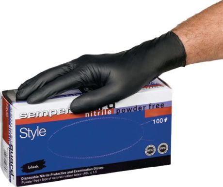 Gants nitrile jetables SEMPERGUARD Style Box [SimilarCatItems.CatItem.ArtName2]