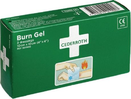Burn Gel Dressing Cederroth 2 compresses [SimilarCatItems.CatItem.ArtName2]