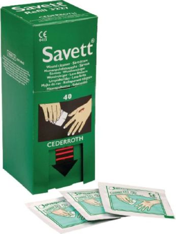Lingettes de nettoyage des plaies Salvequick [SimilarCatItems.CatItem.ArtName2]