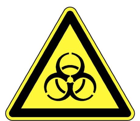 Panneaux d'avertissement 200 mm Danger biologique [SimilarCatItems.CatItem.ArtName2]