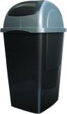 Cestino per rifiuti con coperchio basculante 