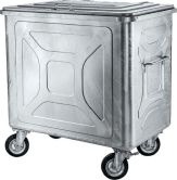 Contenitore per rifiuti OCHSNER in lamiera d'accia 