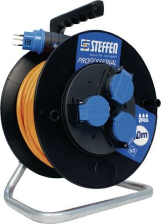 Avvolgicavo in plastica STEFFEN 3 x T13 IP55 [SimilarCatItems.CatItem.ArtName2]