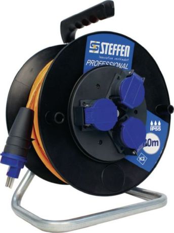 Avvolgicavo in plastica STEFFEN 3 x T23 IP55 [SimilarCatItems.CatItem.ArtName2]