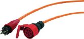 Verlängerungskabel G-PUR 5 orange/rot 