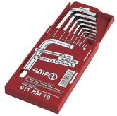 Jeu de clés mâles coudées 6 pans AMF 