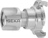 ÜbergangsStk. GEKA® plus Stecksystem verchromt MS 