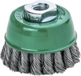 Brosse boisseau torsadée LESSMANN fil d'acier 