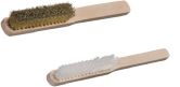Brosse fine LESSMANN en fil métallique inoxydable 