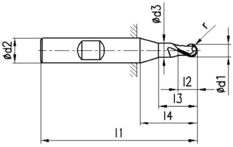 FRANKEN Radiusfräser 3268C TiCN HSS-Co8 [SimilarCatItems.CatItem.ArtName2]