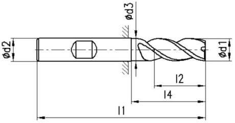 FRANKEN HSS-Eckfräser 1331C TiCN DIN 844K HSS-Co8 [SimilarCatItems.CatItem.ArtName2]