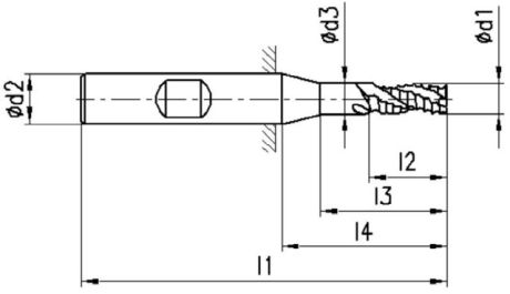 FRANKEN Eck-/ Nutfräser 1590C TiCN DIN844K HSS-Co8 [SimilarCatItems.CatItem.ArtName2]